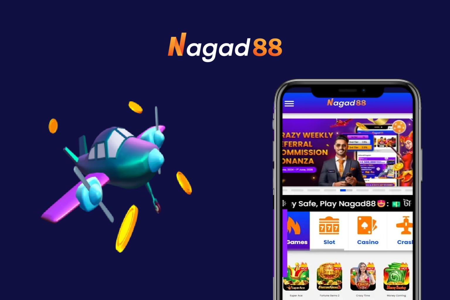 How to Play nagad88 Aviatrix