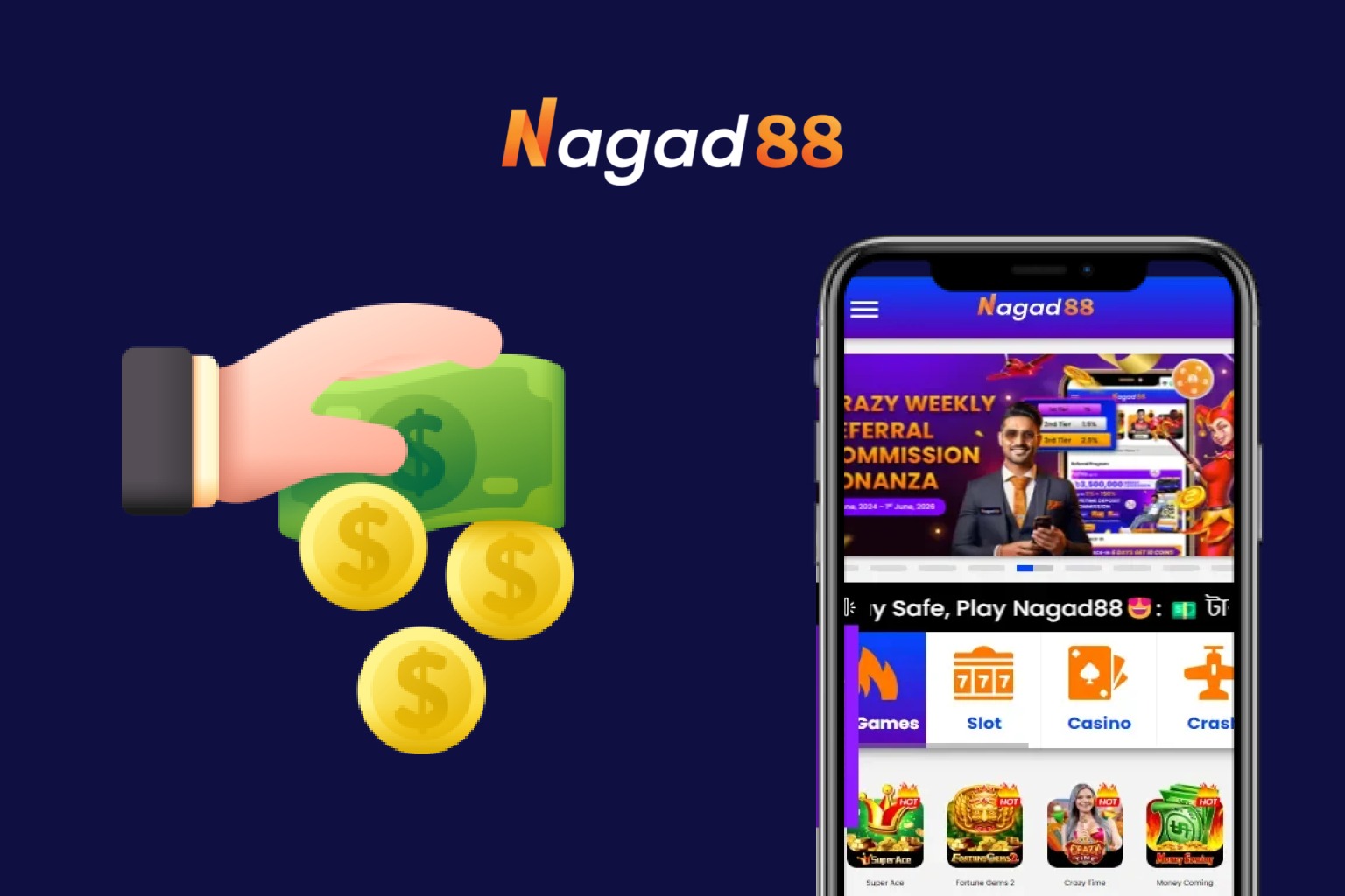 How to Withdraw Money via Nagad88 App